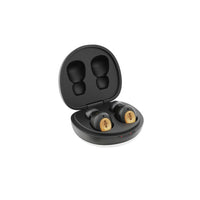House of Marley EM-JE131-SB Champion True Wireless Earbuds with Microphone - Black-Bluetooth 5.0 connectivity and  true wireless stereo with effective range of 10 metres keeps you free from the tangle of wires and cables