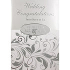 Rosedale 5-1/2" x 8" Wedding From Both Greeting Cards And Envelopes, 12 Pack (18004)-Printed on premium uncoated card stock