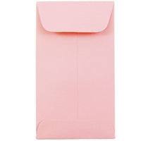 JAM Paper #5.5 Coin Envelopes, 3 1/8 x 5 1/2, Baby Pink, 500 Pack-Coin Envelopes