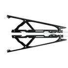 Futech TVW008 TV Wall Mounts, 17-1/2" x 28" x 2", Black-Assembly required