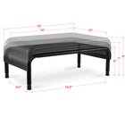Staples Adjustable Monitor Stand - Black-Made of steel for durability