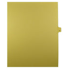 Mark Maker Legal Exhibit Index Tab Buff Single Tabs, 1/25th Cut, Letter Size, No Holes, Number 11, 25 Pack-Buff Single Tabs, 1/25th Cut
