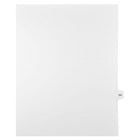 Mark Maker Legal Exhibit Index Tab White Single Tabs, 1/15th Cut, Letter Size, No Holes, Number 131, 25 Pack-White Single Tabs, 1/15th Cut