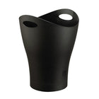 Umbra Garbino Can, Matte Black, 6 Pack-Molded of a high-impact virgin polypropylene with matte finish