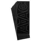 Westcott 3" Helvetica Letters, Black-Weather resistant professional quality permanent adhesive vinyl lettering