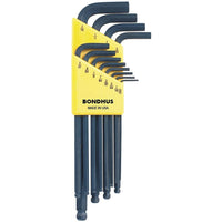 Bondhus Balldrive L-Style Hex Key 12-Pcs Set, 12 Pcs. - 4 Pack-Screwdriver/Hex Key Type: Hex Key