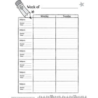 Mickey Colour Pop! Lesson Plan & Record Book, 2 Pack (EU-866268)-Each 8.5" x 11" spiral bound book provides pages to record attendance, assignments and more