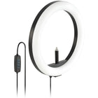 Kensington L1000 Bicolour Ring Light with Webcam Mount-96 LEDs with 120 degree beam angle provide maximum light spread, a frosted lens distributes light evenly, and a max brightness of 930 lumens
