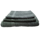 Buckingham Home Set of 3 Towels - Ultimate Grey-Hotel Quality and Weight