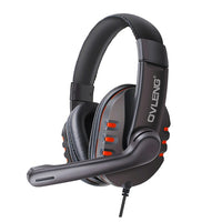 Ovleng Q7 Super Bass USB Wired Stereo Gaming Headset with Microphone for PC Computer & Laptop-USB headphone