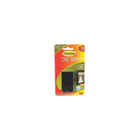 Command Picture Hanging Strips, Medium, Black-Damage-free hanging