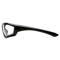 Pyramex Accurist Safety Eyewear Glasses, Clear Anti-Fog, 6 Pack-Scratch resistant polycarbonate lens with black frame