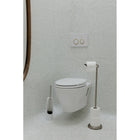 Umbra Tucan Toilet Paper Stand - Nickel Metallic Finish-10