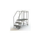 Tri-Arc Mobile Work Platform, 3 Step, 30" x 47" (WLWP132448SL)-Frame Material: Steel