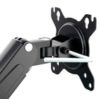 MotionGrey Dual Metal Computer Monitor Arms Vesa Mount Installation For Up To 28-inch screen - Black Arms-Has an effortless height adjustment range of 140 - 411mm (5.5 - 16.2")