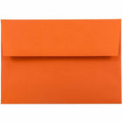 JAM Paper A6 Invitation Envelopes, 4.75 x 6.5, Brite Hue Orange Recycled, 250 Pack (15905H)-Orange brite hue recycled envelope