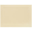 JAM Paper 4bar Blank Note Cards, 3.5" x 4.88", Ivory Panel, 50 Pack (175964i)-Black ivory panel note cards