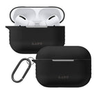 LAUT POD for AirPods Pro - Charcoal-Allows for full access to all ports and pairing function.