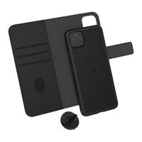 LBT 3-in-1 Switch Wallet Case with Magnet Vent Holder for Google Pixel 4A 5G-Detachable Magnet: The inner case and wallet are easy to combine and can be removed with the same ease because of the magnet.