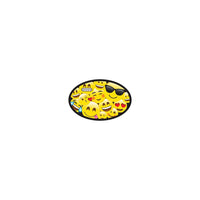 Ashley Magnetic Whiteboard Erasers, Emoji, 6/Pack (ASH09996)-Use to erase any dry-erase marker from whiteboards