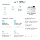 HP LaserJet Pro M255dw Wireless Colour Laser Printer-Input Capacities: Up to 250 sheets, Output Capacities: Up to 100 sheets