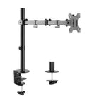 Uplite up to 32" Single Monitor Desk Mount Fully Adjustable Articulating Stand , Black (UPMM32)-Fits most screens 13" to 32" in size and 18 lbs in weight with 75x75mm or 100x100mm backside mounting holes