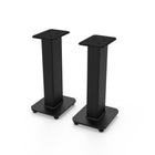 Kanto SX22 22" Tall Fillable Speaker Stands with Isolation Feet - Black-Designed to decouple your speakers and stands from the floor to prevent unwanted vibrations from transferring into the room