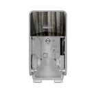 Kimberly-Clark Professional ICON Coreless Standard Roll Toilet Paper Dispenser 2 Roll Vertical -Ebony Woodgrain Design Faceplate-KCP ICON dispenser system offers six designer finishes that elevate your restroom aesthetics to the same high standard as the rest of your facility.