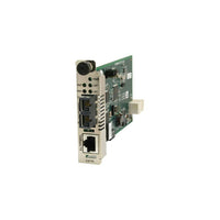 Transition Networks C21101011 Fast Ethernet Media Converter, 1 x Network (RJ-45), 1 x ST Ports, (C2110-1011)-Total Number of Ports: 2