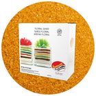 Sandtastik Floral Coloured Sand, 25 lb (11.3 kg) Box, Burnt Ocher-Coarse grain with natural sparkle throughout