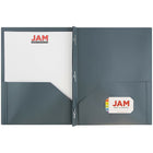 JAM PaperMD – Chemises en plastique biodégradable, gris, paquet de 96-Gris