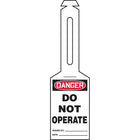 Loop 'n Strap TM Tags, Danger; Do not operate, SAS747, 25 Pack-Language - English