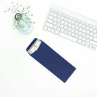 JAM Paper #10 Policy Business Envelopes - 4.125" x 9.5" - Presidential Blue - 25 Pack-Quantity: 25 per pack