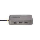 StarTech 7-Port USB-C Mini Dock/Multiport Adapter - Space Grey-10 Gbps maximum data transfer rate