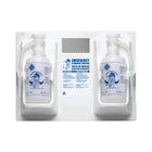 Wasip Dual Eyewash Station with Empty Bottle-Designed for the cleansing of irritated eyes caused by exposure to foreign materials, air pollutants, pollen, overchlorinated water and nontoxic chemical splashes
