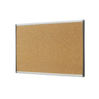 Quartet Arc Cubicle Bulletin Board - Coloured Cork - Silver Aluminium Frame - 18" x 30"-Delivers quality planning and organizing performance in personal workstations