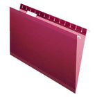 Pendaflex Premium Coloured Hanging File Folders - Legal Size - Burgundy - 25 Pack-10 times stronger than standard folders to last longer and hold more without tearing