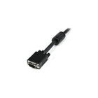 StarTech 50 ft Coax High Resolution Monitor VGA Video Cable, HD15 to HD15 M/M-Ferrite cores help eliminate EMI interference