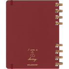 Moleskine Undated Extra Large Hard Cover Spiral Planner - 7.5" x 10" - Crush Cherry-XL: 7.5" L x 10" H