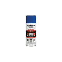 Rust-Oleum Enamel Spray Paint Safety Blue 12oz (1624830)-Container Type: Aerosol Can