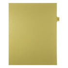 Mark Maker Legal Exhibit Index Tab Buff Single Tabs, 1/15th Cut, Letter Size, No Holes, Number 79, 25 Pack-Buff Single Tabs, 1/15th Cut