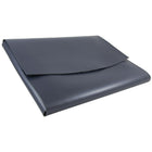 JAM Paper Italian Leather Portfolio With Snap Closure, 10.5 x 13 x 0.75, Navy Blue, 12 Pack (2233320840B)-Dimensions: 10-1/2" x 13" x 3/4" letter