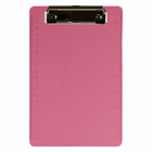 JAM Paper Small Plastic Memo Clipboard - 6" W x 9" H - Pink - 12 Pack-Color: Pink. Be stylish and organized with colorful clipboards.