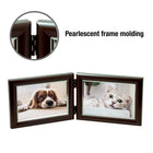 Elementals Dual Picture Photo Frame for 2 6" W x 4" H Pictures - Horizontal - 10 Pack-Angle adjustable between the two connected frames