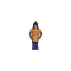 Chenille Kraft Creativity Street Sleeveless Art Smock, 3/bundle (ck-5207)-Bright orange art smocks for kids of age 3 to 8 years to keep clothes clean while working with paint