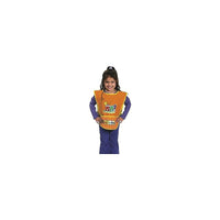 Chenille Kraft Creativity Street Sleeveless Art Smock, 3/bundle (ck-5207)-Bright orange art smocks for kids of age 3 to 8 years to keep clothes clean while working with paint