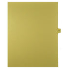 Mark Maker Legal Exhibit Index Tab Buff Single Tabs, 1/15th Cut, Letter Size, No Holes, Number 172, 25 Pack-Buff Single Tabs, 1/15th Cut