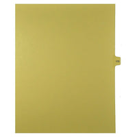 Mark Maker Legal Exhibit Index Tab Buff Single Tabs, 1/15th Cut, Letter Size, No Holes, Number 172, 25 Pack-Buff Single Tabs, 1/15th Cut