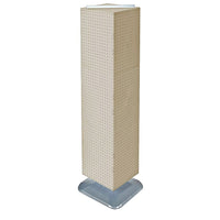Azar Displays 14" x 14" x 60" Interlocking Pegboard Display, Almond (701464-ALM)-Works great with Azar's line of hooks and accessories