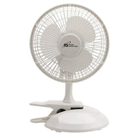 Royal Sovereign 6" 2-in-1 Clip-On and Desk Fan, White (DFN-15)-White